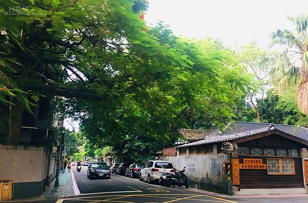 青田街于右任故居。楊欽亮攝影