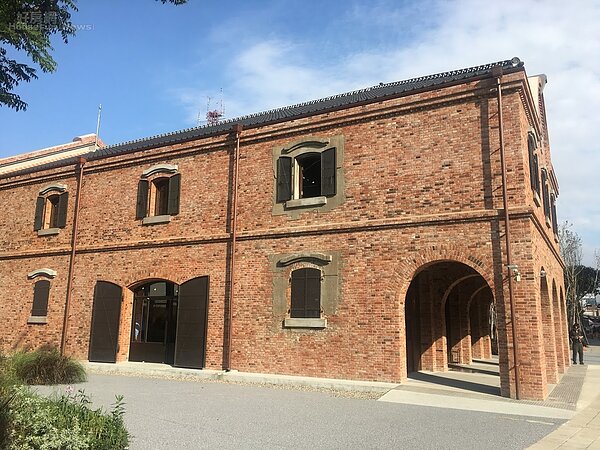 位在台北市北門附近的歷史建築-舊三井物產株式會社北門倉庫。楊欽亮攝影