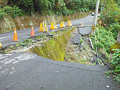 知本產業道路坍　重建一拖再拖　