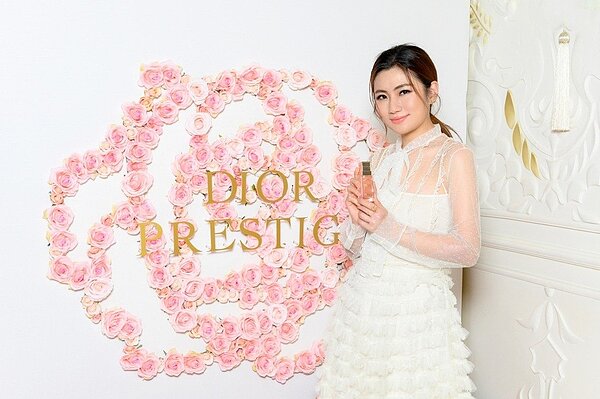 Selina今天美美出席保養品牌活動。圖/Dior提供