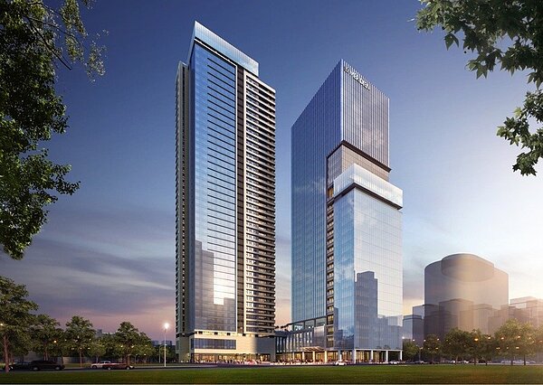 全新酒店式管理建案「馥華艾美」正式對外亮相。圖／馥華集團提供