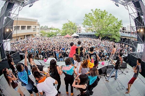 2018年Wake up覺醒音樂祭在嘉義文創園區登場。圖/覺醒藝術提供