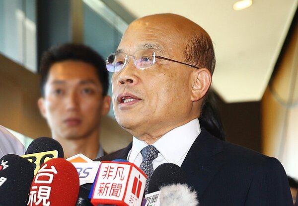 行政院長蘇貞昌。本報資料照片