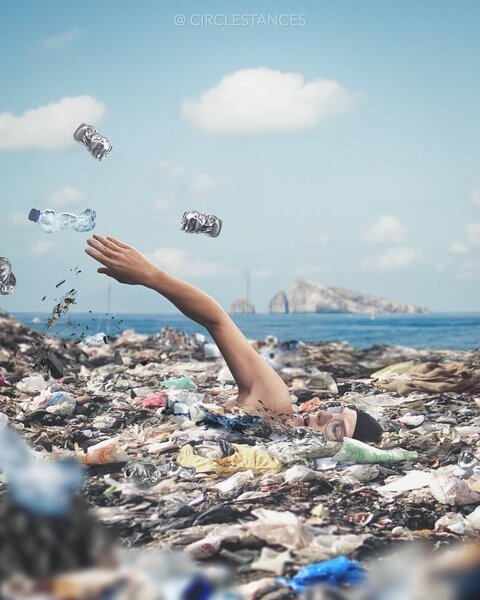 澳洲億萬富翁福雷斯特，呼籲企業為原生塑膠支付額外費用，使回收塑膠相對上較便宜。圖／取自臉書No Plastic Waste