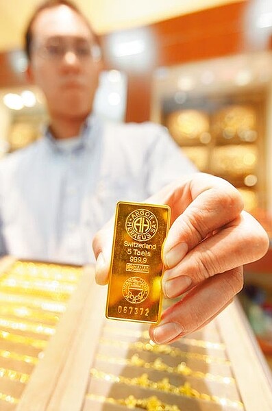 花旗集團預估,明年國際金價將會突破1600美元。(本報資料照片)