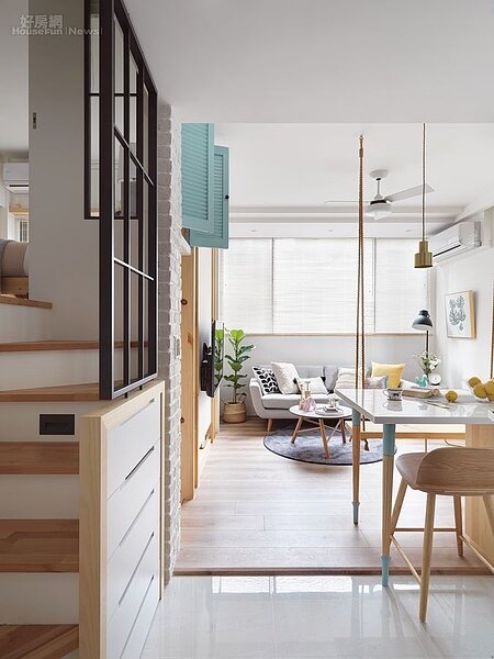 五熊輕甜風夢幻鞦韆小宅