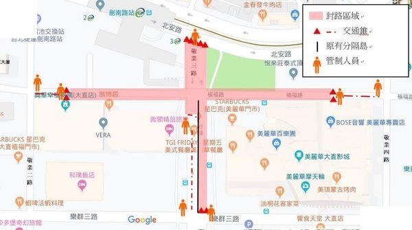 白晝之夜 周末登場劍南路站旁道路有交管 好房網news
