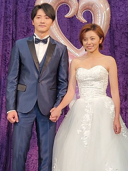 王瞳、馬俊麟演出「大時代」大結局,「藍莓戀」終成眷屬。圖/民視提供