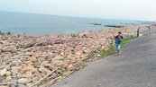 突堤效應 　台南黃金海岸沙灘剩20公尺寬