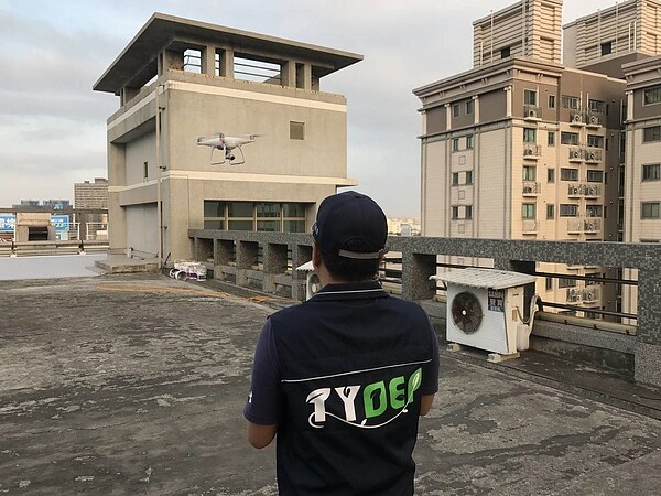 桃市環保局結合無人機與縮時攝影強化稽查力道。 圖/桃市環保局提供