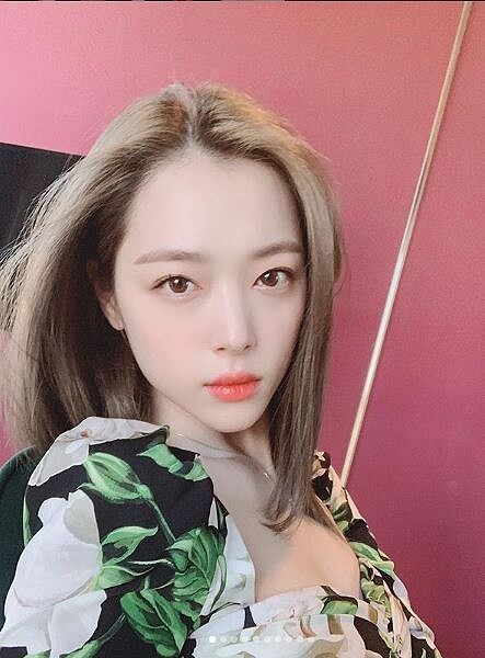 韓國女星雪莉長相甜美、作風大膽,在IG上一直擁有高人氣。圖/摘自雪莉IG