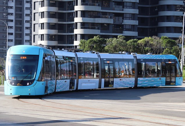 淡海輕軌綠山線通車帶動當地房價走勢。圖／取自臉書淡海輕軌 x 新北捷運