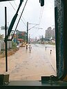 鶯歌新莊大雨積水　火車一度退回桃園
