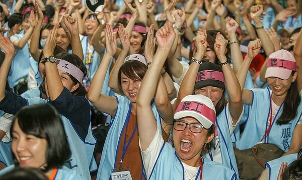 長榮空服員罷工17天才落幕。 記者鄭超文/攝影