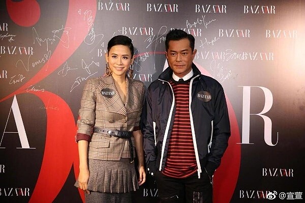 古天樂與宣萱是認識25年的好友。 圖/擷自宣萱微博