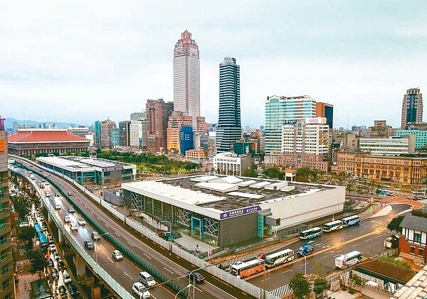 台北雙子星(台北車站特定區C1、D1)聯合開發案基地位於台北車站旁。 圖/聯合報系資料照片