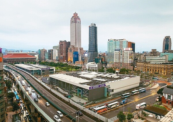 台北雙子星(台北車站特定區C1、D1)聯合開發案基地位於台北車站旁。圖/聯合報系資料照片