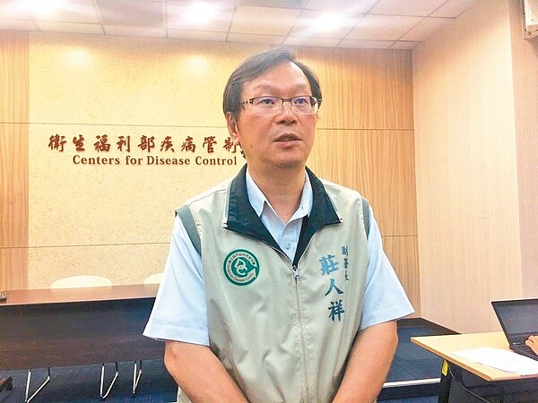疾管署副署長莊人祥今公布,台南市新增一例本土登革熱病例。 記者陳婕翎/攝影