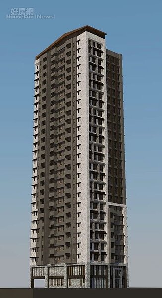 新北市中和民樂段都市更新案規劃改建為地上26層、地下5層鋼骨鋼筋混凝土造的電梯大樓,圖為改建模擬照。圖/新北市都更處提供
