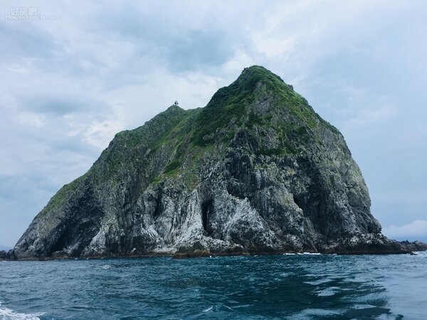 基隆嶼是一座火山岩。(好房網News楊欽亮 攝)