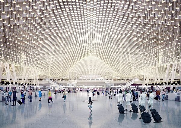 第三航廈示意圖。圖／桃機公司提供