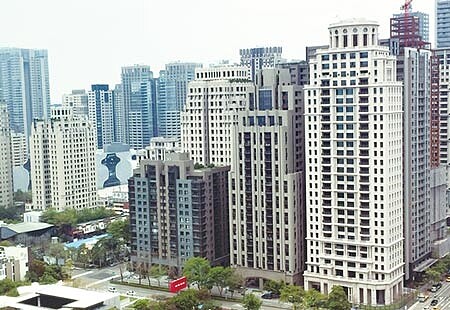 圖為高樓林立的台中七期。圖/本報資料照片