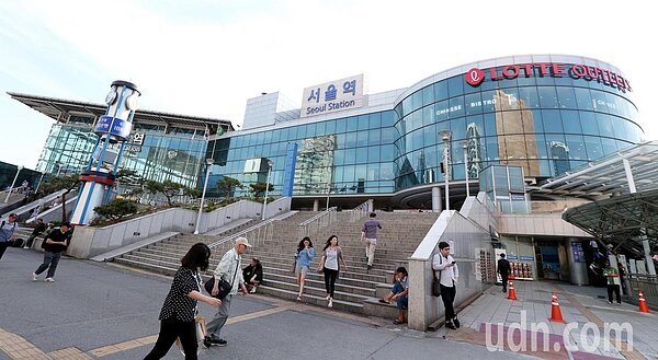 首爾火車站。記者侯永全/攝影