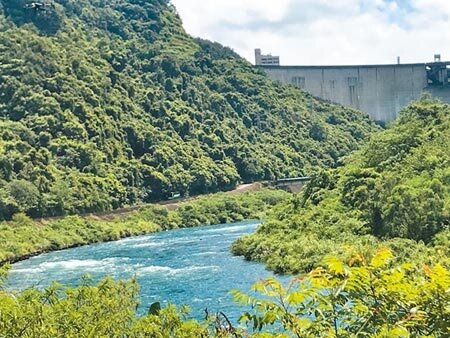 翡翠原水管工程24日動土,完工後將可直接取用北勢溪水源。(李依璇攝)