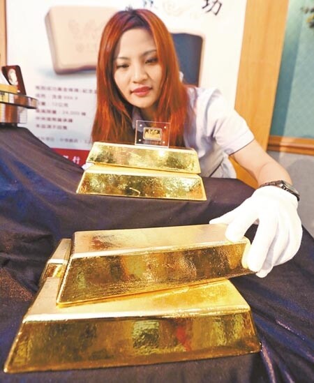 小資族也可運用黃金存摺投資黃金。圖/本報資料照片
