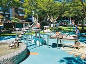 北市南港玉成公園親水遊具　歡樂一夏