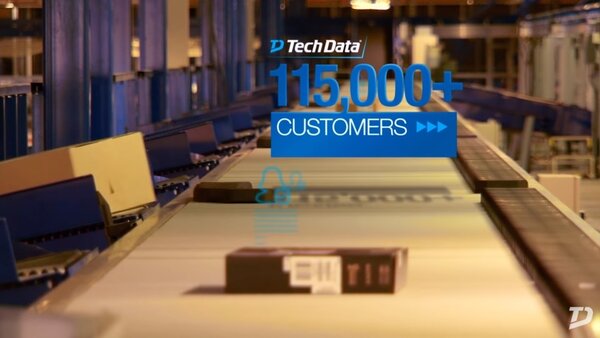 Tech Data是一家全球科技產品和服務的經銷商，提供科技大廠生產的科技軟體和硬體給小企業，去年營收為370億美元。圖／截自YouTube  Tech Data Corp.