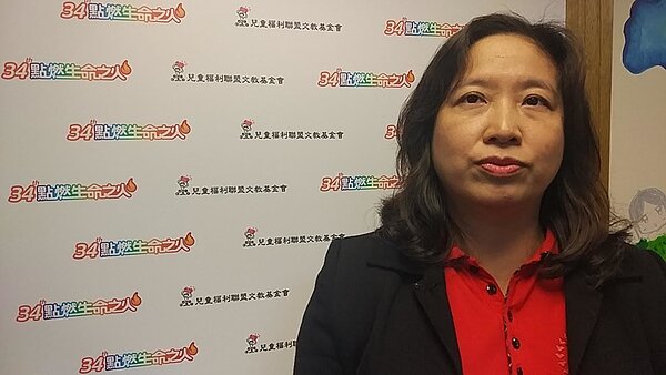 圖為兒盟執行長白麗芳。本報資料照片