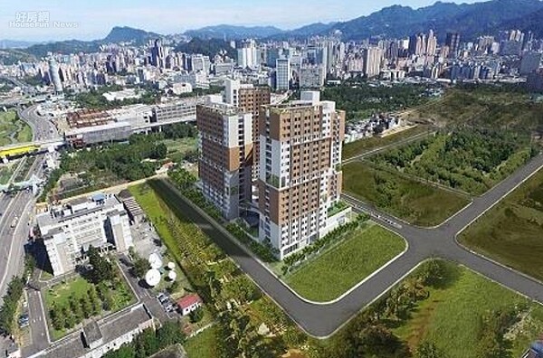 新北市城鄉局宣布,新店央北青年社宅將於12月9日開始受理登記。照片新北市城鄉局提供