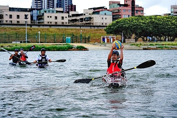 新北大都會公園北側的微風運河,為北台灣重要水上活動場所,也是國際知名水上競賽場地。圖/新北市政府提供
