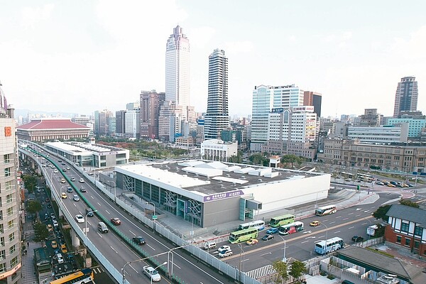 台北雙子星預定地。圖/聯合報系資料照片