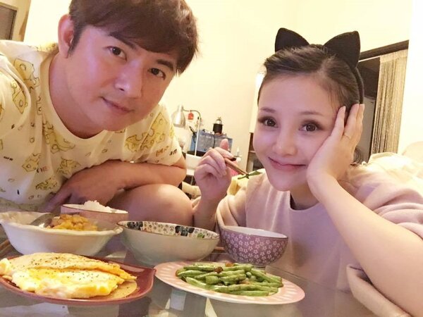 女星陳子玄驚爆已和演員老公陳建隆離婚。圖／擷自臉書。