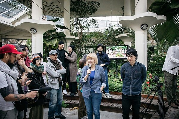 共同策展人來自俄羅斯的Marina Fomenko。圖/台北市政府提供