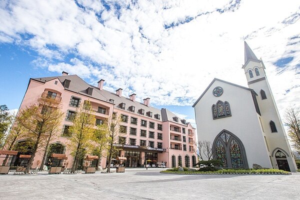 有「台版霍格華茲」之稱的瑞穗春天國際酒店今年3月開幕,但因為商標包含「春天」2字被認定有混淆消費者疑慮註銷,興訟爭取權益,一、二審都被智慧財產法院判駁回。圖/聯合報資料照片