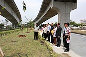 員林快速路槽化區　改造景觀公園