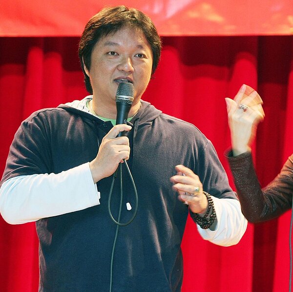 警廣主持人洪宗適（阿國）。本報資料照片