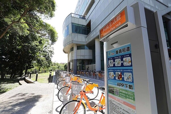 竹科園區23日啟用7站點,分別為交通大學(新安路)、研發二路停車場、興業二路停車場、力行一路力行六路口、園區三路研新一路口、聯園、同業公會。圖/新竹市政府提供