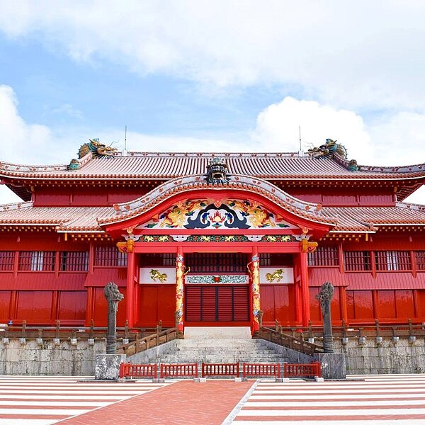 首里城正殿。圖/取自首里城公園臉書