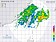 今晨雨區明顯分布在兩側　鄭明典指與潮濕層高度有關
