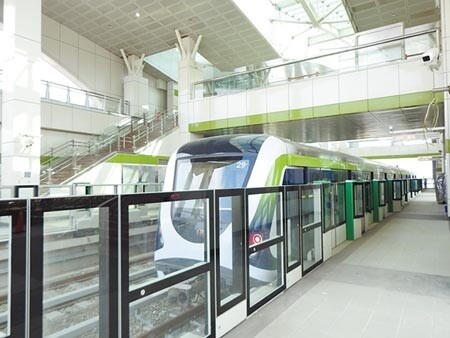 捷運綠線延伸遭交通部退件,中市府批卡住中台灣的期待,交通部30日提出協調折衷方案,化解僵局。(盧金足攝)