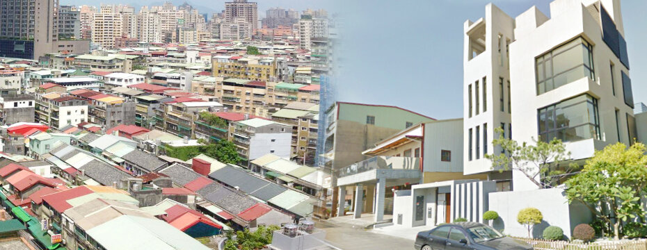 台北市空景圖 住宅 透天厝(大刊頭主視覺)