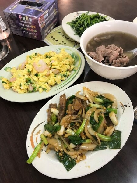 台南著名美食牛肉湯。圖／好房網News記者呂詠柔攝