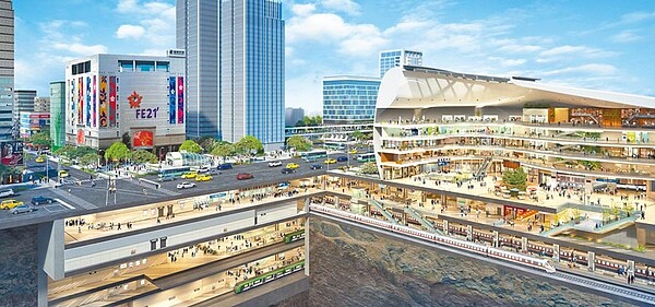 國發會7日傍晚通過桃園鐵路地下化綜合規畫,後續將送行政院核定,未來將整合北桃地區交通,縫合桃園、中壢兩大都會區交通建設。(桃園市捷運工程局提供/甘嘉雯桃園傳真)