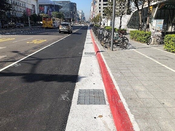 小巨蛋周邊排水改善緊急工程日前完工。圖/台北市水利局提供