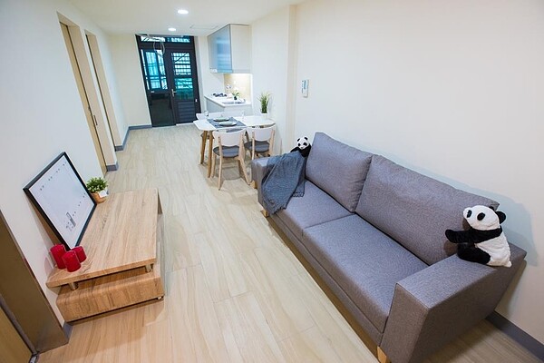 前金區舊警舍社會住宅整建後。圖/高雄市都發局提供
