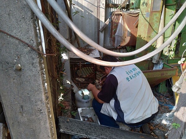 台南今年首例境外移入登革熱病例已入社區。圖/台南市衛生局提供